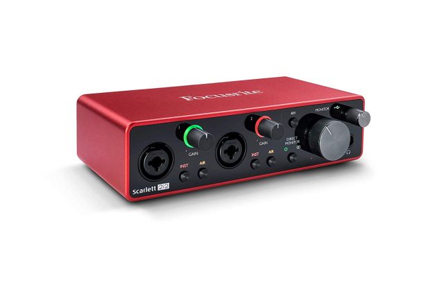 Interface de áudio Focusrite Scarlett 2I2